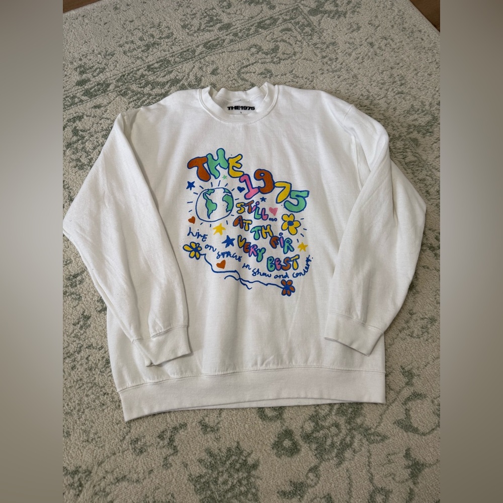 The 1975 Tour Crewneck Sweatshirt size Large